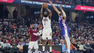 NBA roundup: Harden joins 29,000-point club as Cavaliers defeat 76ers