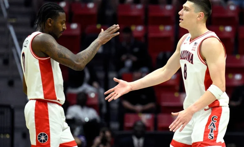 NCAA Tournament final score: Arizona Wildcats men’s basketball soars past Long Island in first round