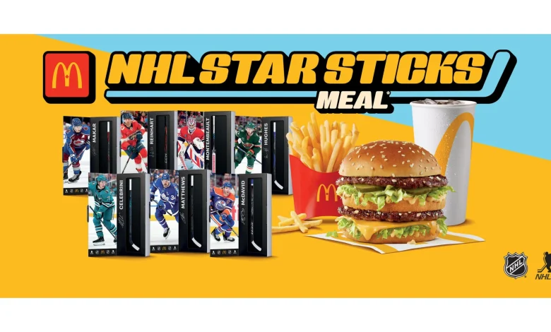 NHL's Biggest Stars Team Up with McDonald's Canada to Launch the New NHL® Star Sticks Meal