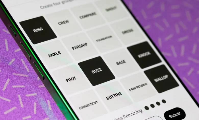 NYT Connections Answer for Today, March 8, 2026