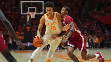 Nate Ament injury update, Tennessee basketball forward out vs South Carolina