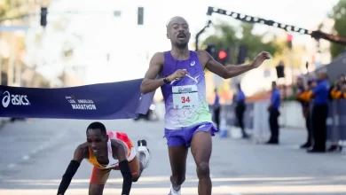 Nathan Martin wins closest L.A. Marathon in race history, edging Michael Kimani Kamau