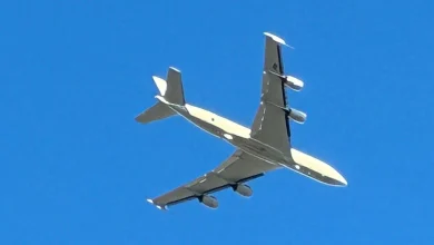 Navy's 'Doomsday Plane' spotted circling the Valley