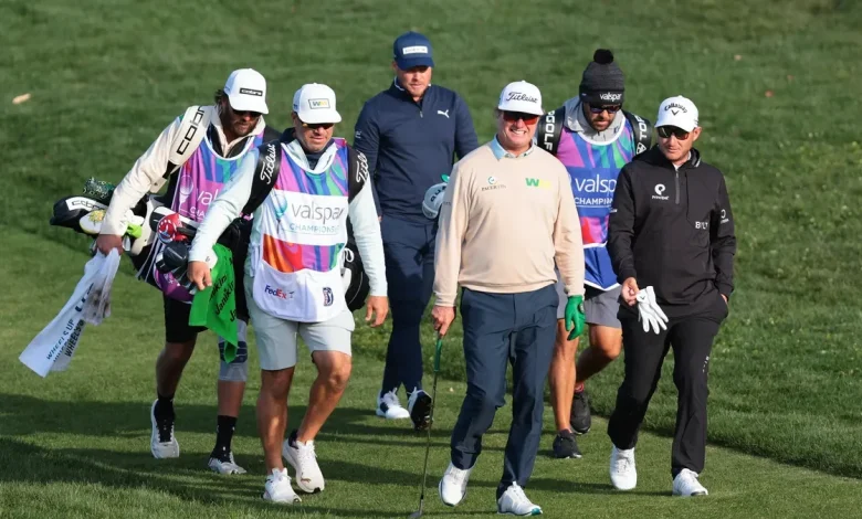 'Need a wife': Valspar Championship caddie bibs let players get creative