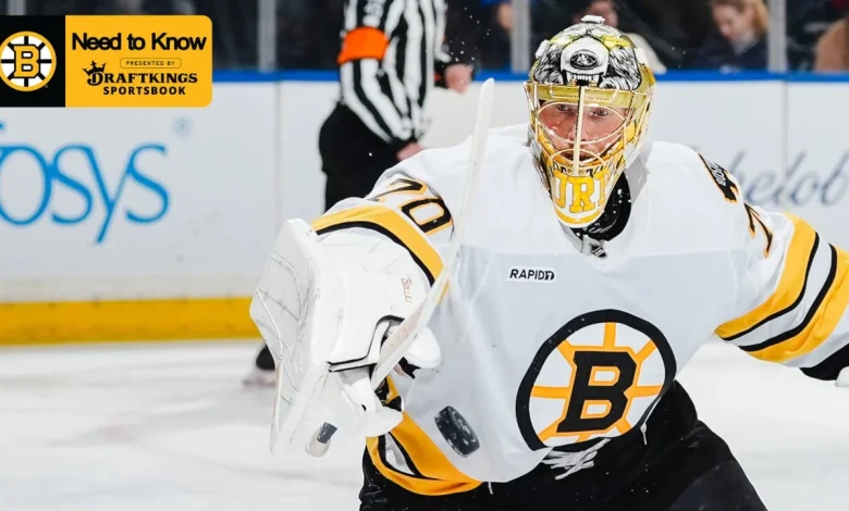 Need to Know: Bruins at Penguins