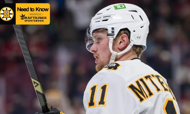 Need to Know: Bruins at Sabres