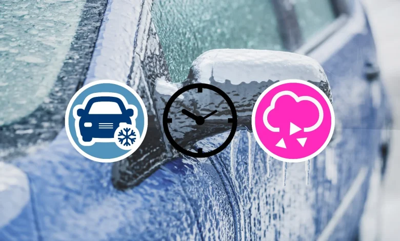 Neige et pluie verglaçante mardi : voici les moments critiques