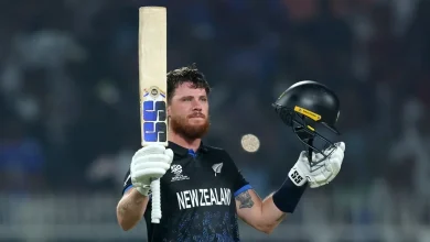 New Zealand beat South Africa, New Zealand won by 9 wickets (with 43 balls remaining)
