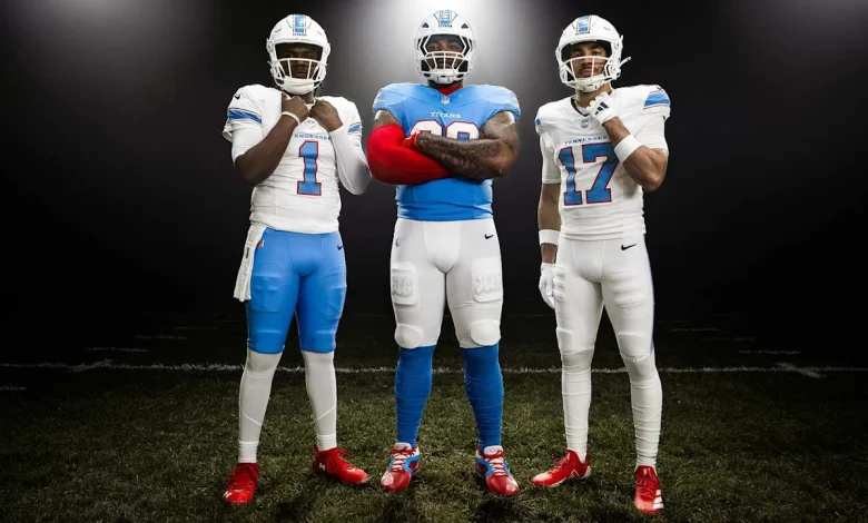 New-age Titans unveil new-look logo, uniforms and helmets 