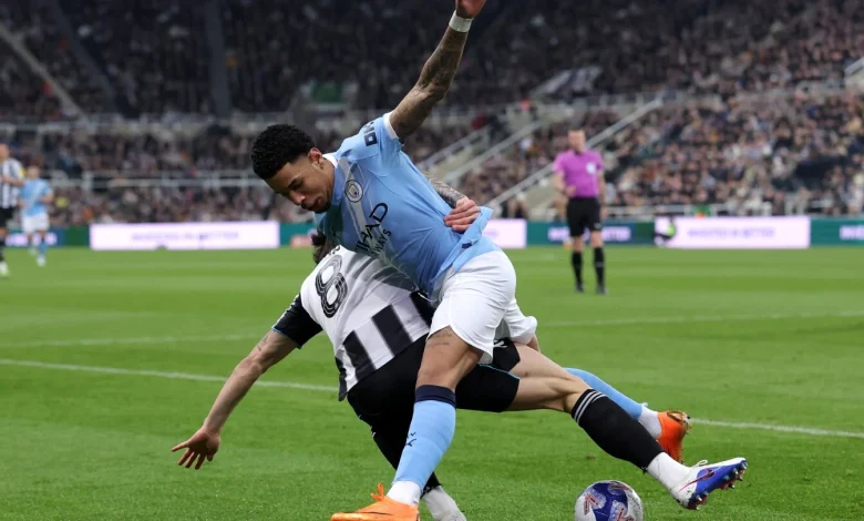 Newcastle 1-3 Manchester City: Marmoush's second-half show sends City to quarters