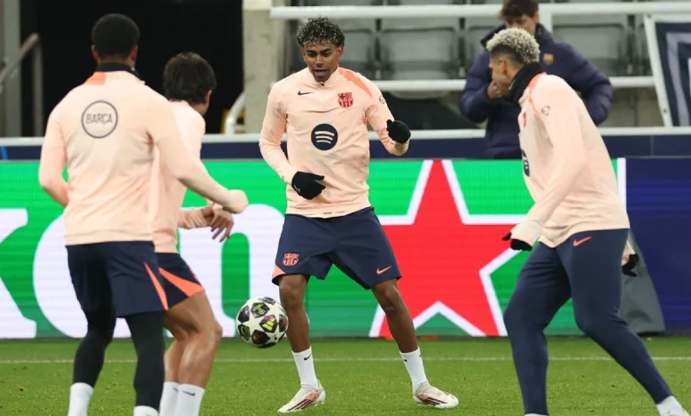 Newcastle vs Barcelona: Posibles alineaciones, Champions League