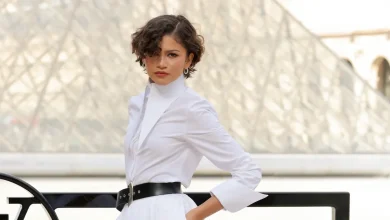 Newlywed Zendaya Wears Bridal White In Paris