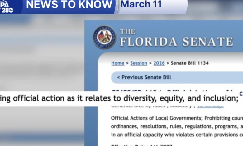 News to Know for March 11, 2026