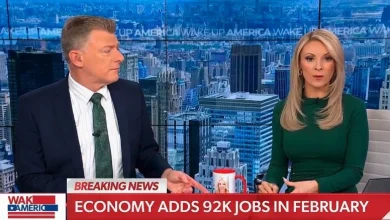 Newsmax Host Corrects Colleague on Jobs Rpt: 'Actually...'