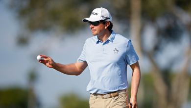 Nicolás Echavarría, a un impacto de la cima antes de la ronda final del Cognizant Classic del PGA