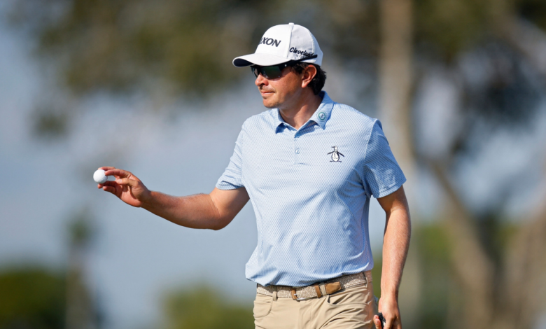 Nicolás Echavarría, a un impacto de la cima antes de la ronda final del Cognizant Classic del PGA