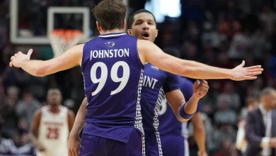 No. 12 seed High Point stuns Wisconsin in NCAA Tournament on late Chase Johnston lay-in
