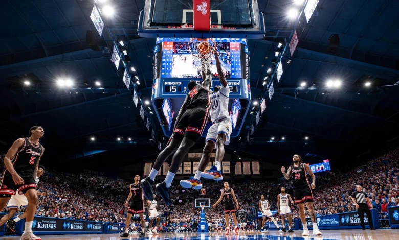 No. 14 Kansas to Host Kansas State in Dillons Sunflower Showdown Saturday - University of Kansas