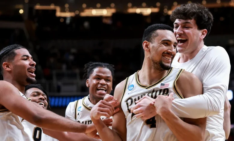 No. 2 Purdue advances to Elite Eight on last-second tip-in against No. 11 Texas