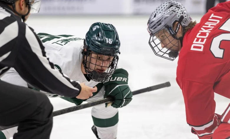 No. 3 Hockey Hosts Ohio State for Big Ten Tournament Semifinals