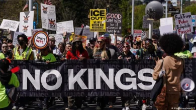'No Kings' protests — Trump critics rally across the US