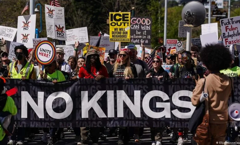 'No Kings' protests — Trump critics rally across the US