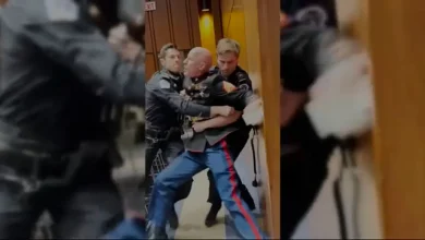 North Carolina firefighter, Marine veteran charged after protesting war in Iran at Senate hearing