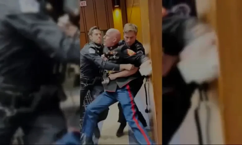 North Carolina firefighter, Marine veteran charged after protesting war in Iran at Senate hearing