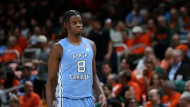 North Carolina star Caleb Wilson breaks right thumb in practice