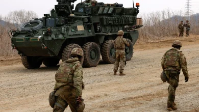 North Korea fires missiles in response to US military exercise