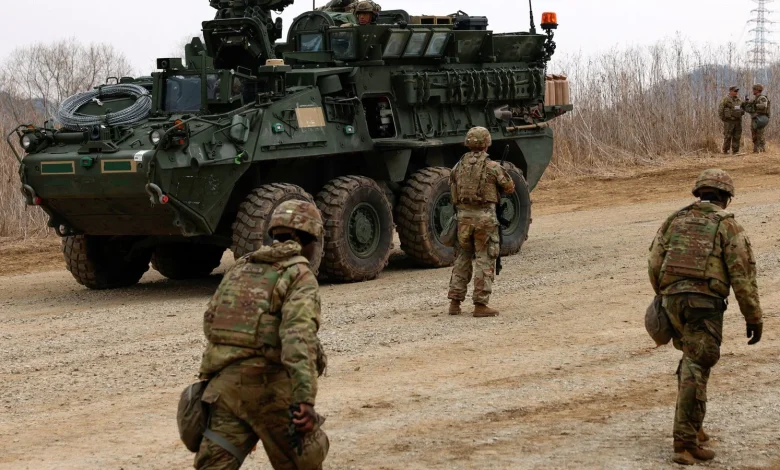 North Korea fires missiles in response to US military exercise