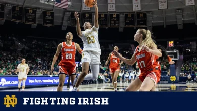 Notre Dame Closes Out Regular Season At No. 10 Louisville
