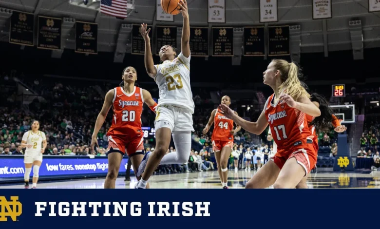 Notre Dame Closes Out Regular Season At No. 10 Louisville