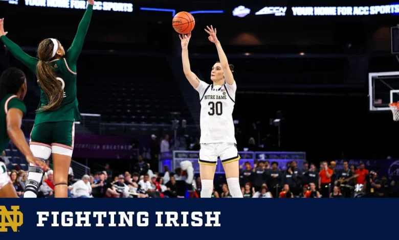 Notre Dame Opens NCAA Tournament Versus Fairfield