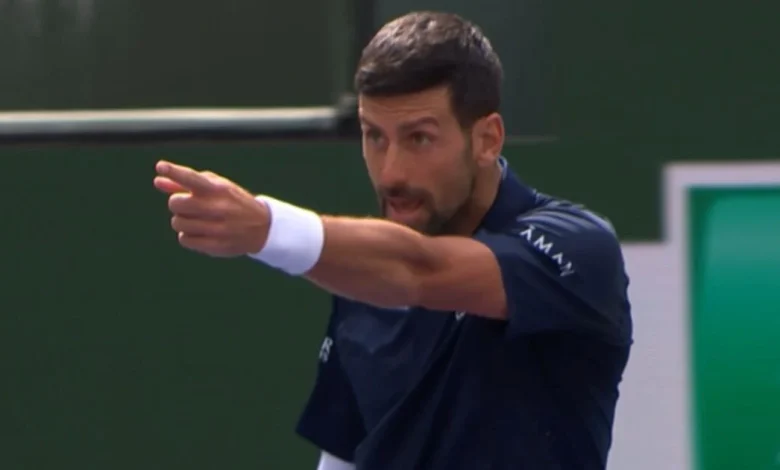 Novak Djokovic lashes out at coach as Indian Wells 'struggles' emerge