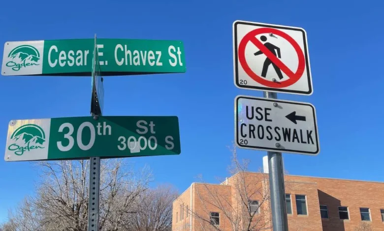 Ogden officials call for removal of Cesar Chavez Street signage amid new allegations