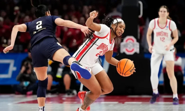 Ohio State Women’s Basketball Falls to No. 6 Seed Notre Dame, 83-73, for Third Straight Second-Round NCAA Tournament Loss