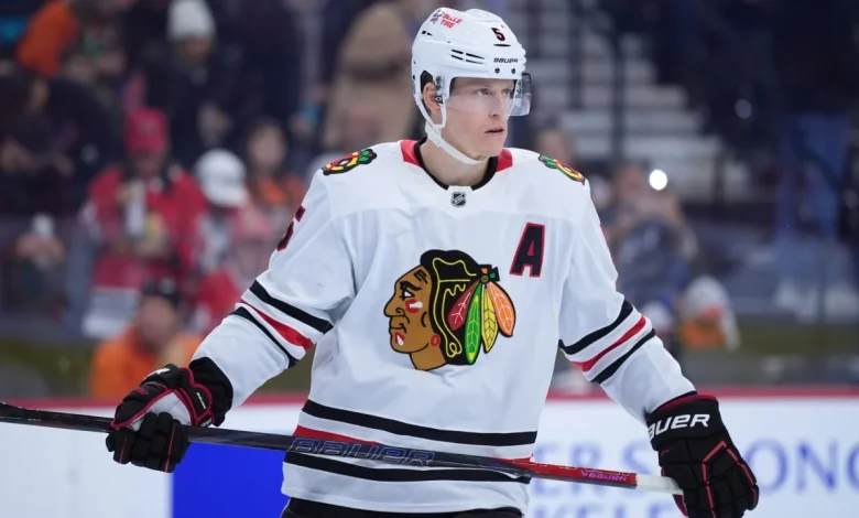Oilers nearing deal for defenceman Connor Murphy from Blackhawks