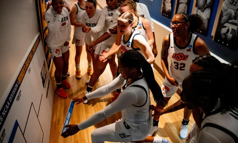 Oklahoma State women beat Princeton 82-68 for coach Jacie Hoyt’s first March Madness win