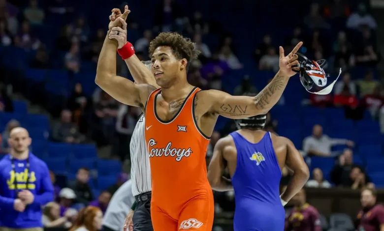 Oklahoma State wrestling live updates, results from Big 12 Championships Day 2