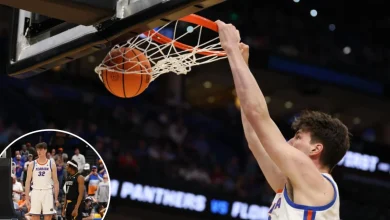 Olivier Rioux, Florida's 7-foot-9 phenom, makes March Madness history
