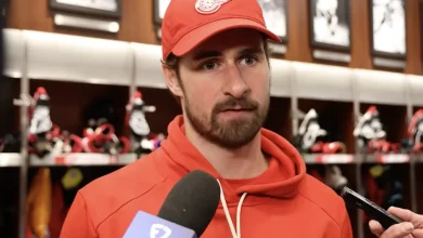 On The Verge Of Returning, Red Wings' Dylan Larkin Opens Up About Injury Scare