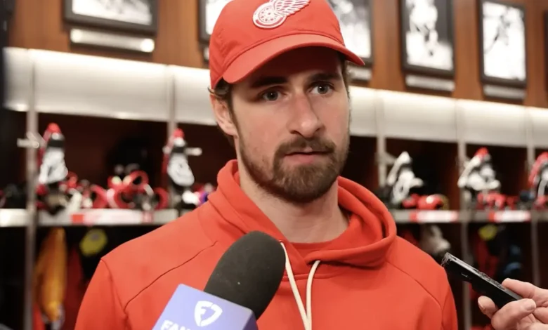 On The Verge Of Returning, Red Wings' Dylan Larkin Opens Up About Injury Scare