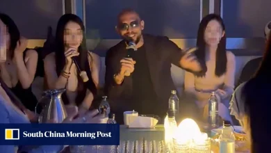 Online influencers Andrew and Tristan Tate seen partying in Hong Kong