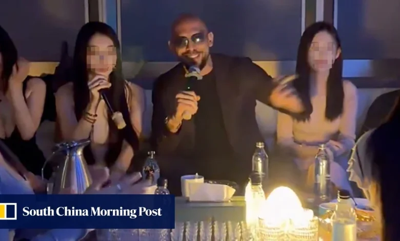 Online influencers Andrew and Tristan Tate seen partying in Hong Kong