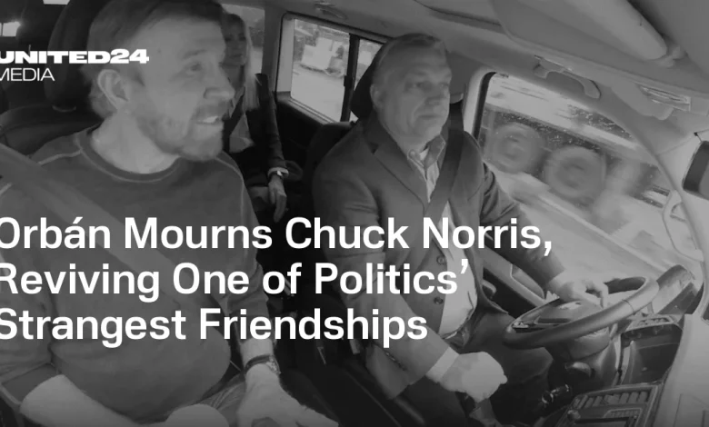 Orbán Mourns Chuck Norris, Reviving One of Politics’ Strangest Friendships — UNITED24 Media