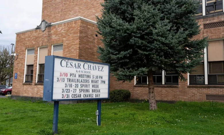Oregon institutions reckon with removing Cesar Chavez’s name following sexual abuse report