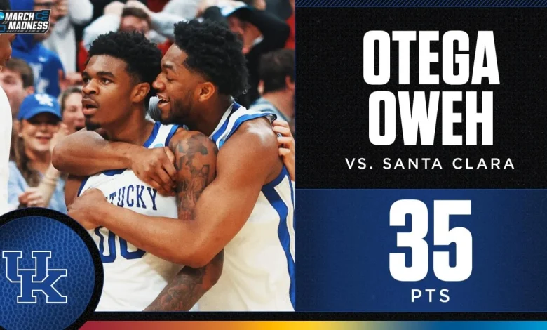Otega Oweh: 35 points, EPIC buzzer beater in Kentucky OT win