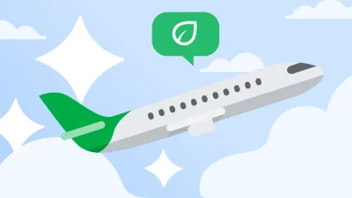 Our new study explores how AI can reduce the climate impact of air travel.