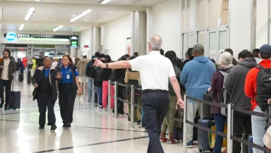 Over a third of TSA officers call out at 3 major U.S. airports in single day as funding standoff continues